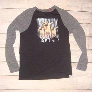 Berzy Dabbing Pugs Long Sleeve T-Shirt XXL (18)